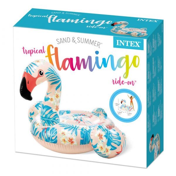 Intex Tropical Flamingo Ride-On