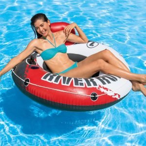 Intex River Run™ 1 Inflatable Floating Lake Tube – Red Fire Edition