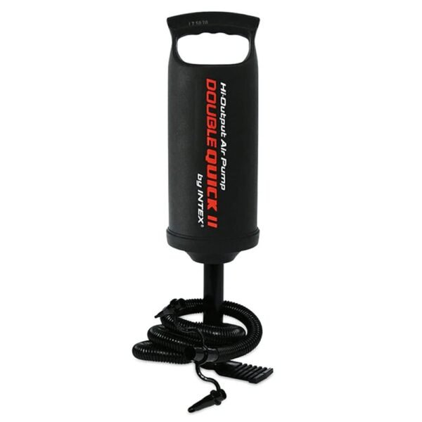 Intex Double Quick Air Pump, Black, Pack of 1 - Image 2