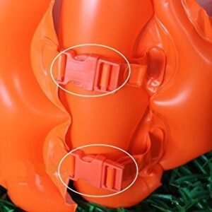 Intex Kids Children Young Swimmers Deluxe Pool Float Swim Vest Jacket – Orange