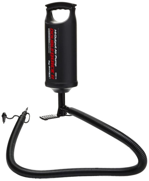 Intex Double Quick Air Pump, Black, Pack of 1
